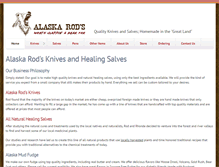 Tablet Screenshot of alaskarods.com
